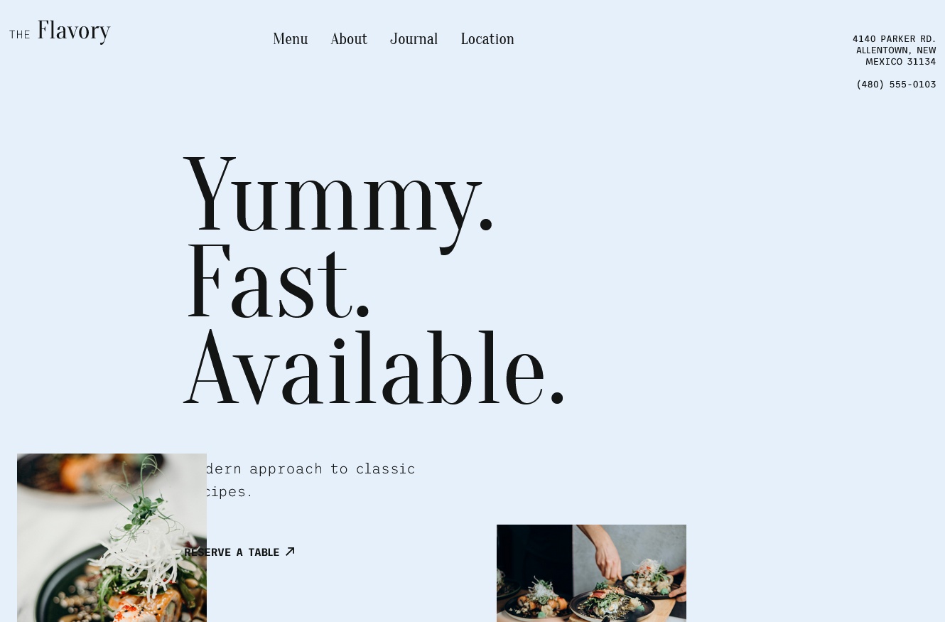 Flavory WordPress Theme