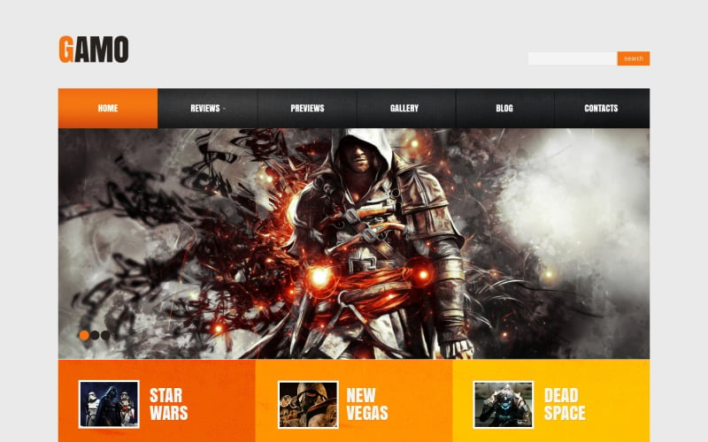 Gamo WordPress Theme