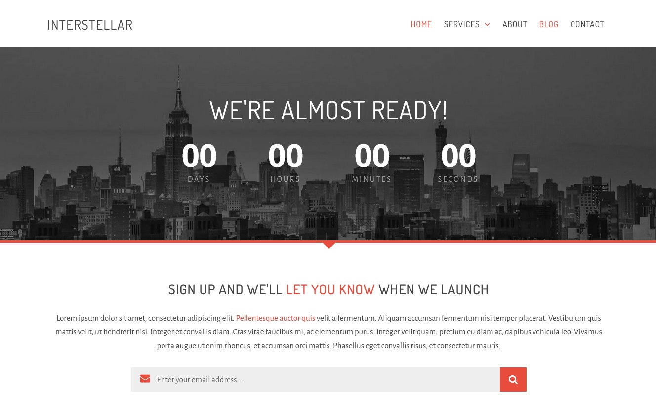 Under Construction HTML Template