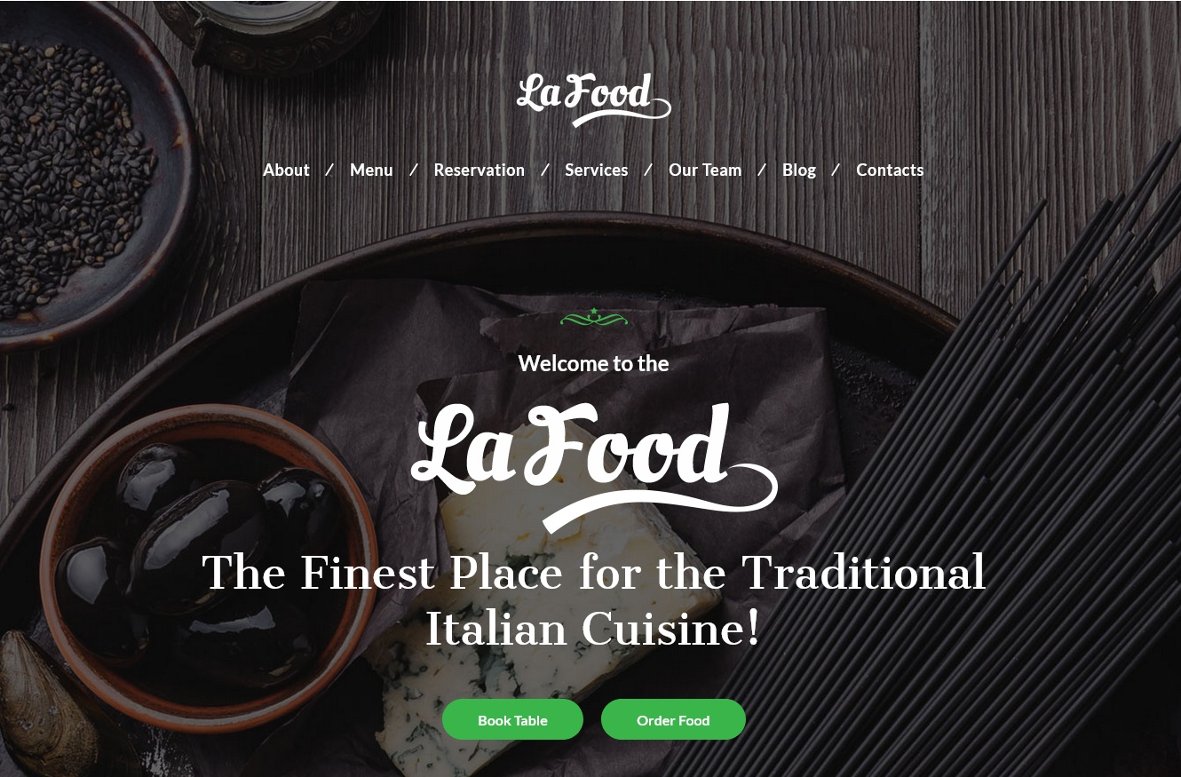 La Food WordPress Theme