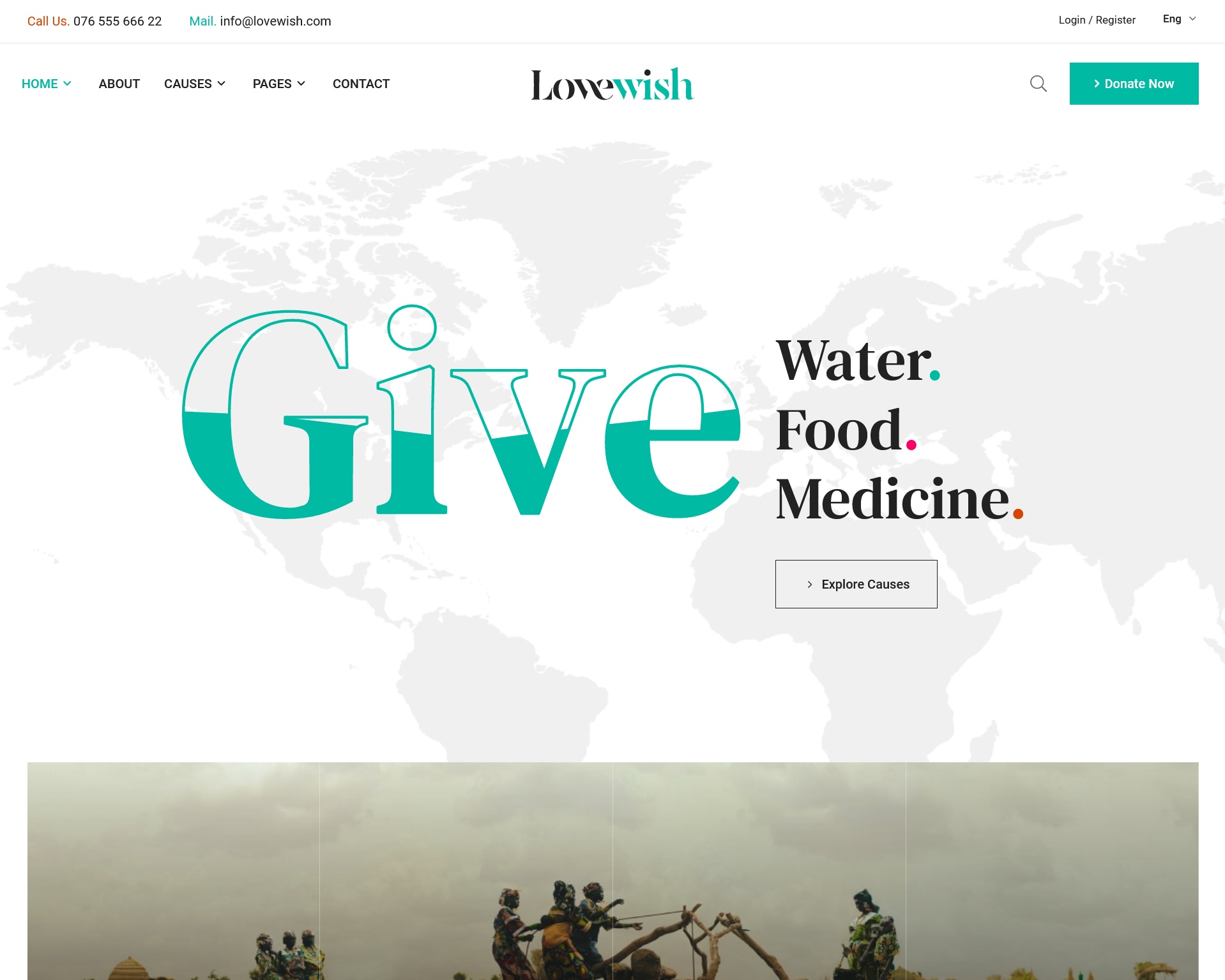 
Lovewish Charity & Non-profit WordPress Theme