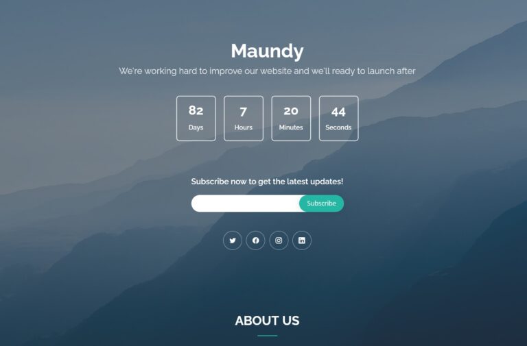 20 Best Free Under Construction HTML Templates - ThemeWide