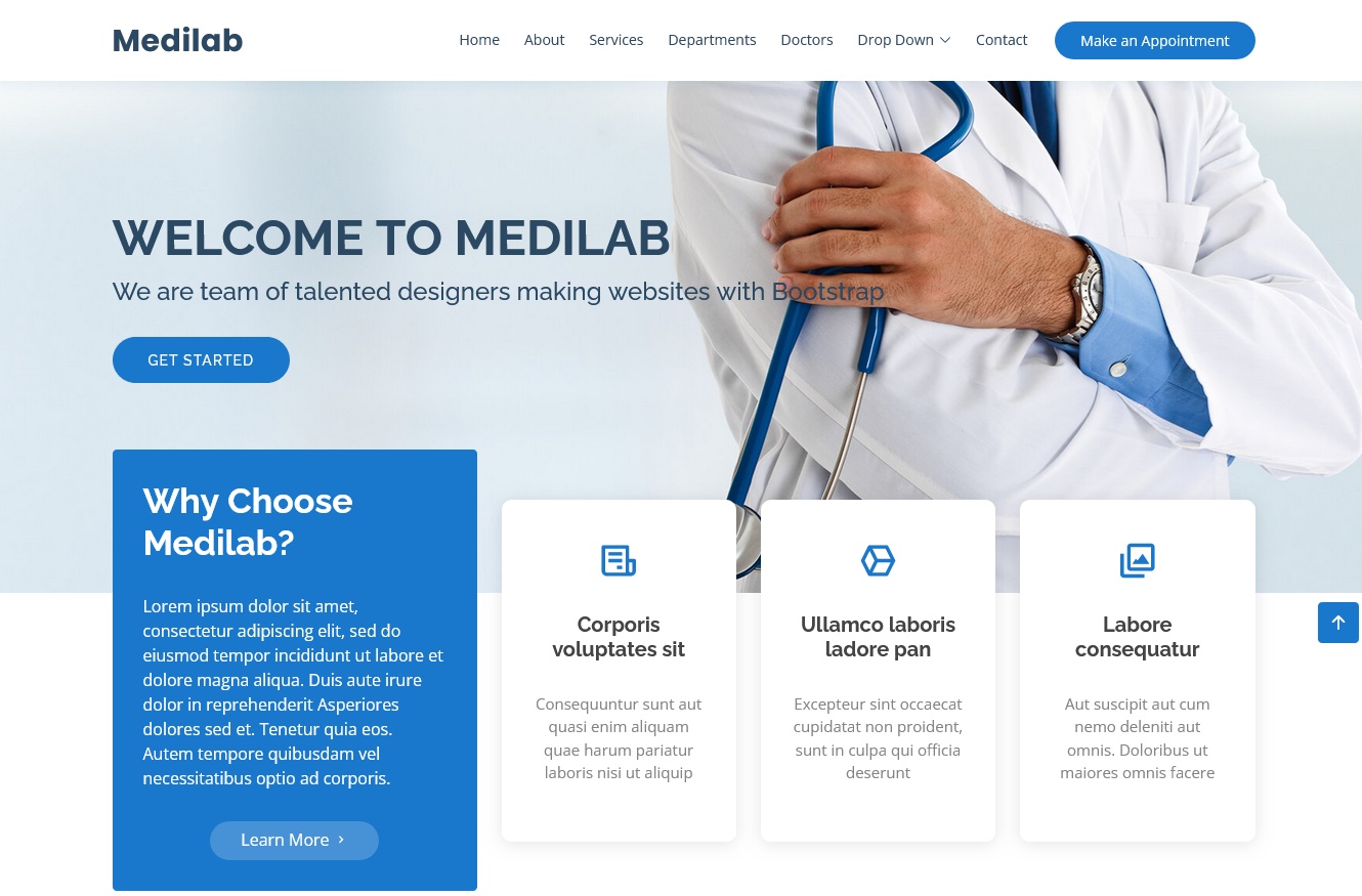 Medilab Bootstrap