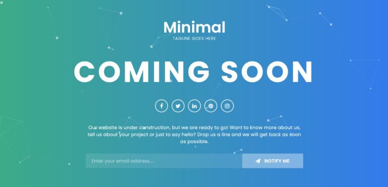 20 Best Free Under Construction HTML Templates - ThemeWide