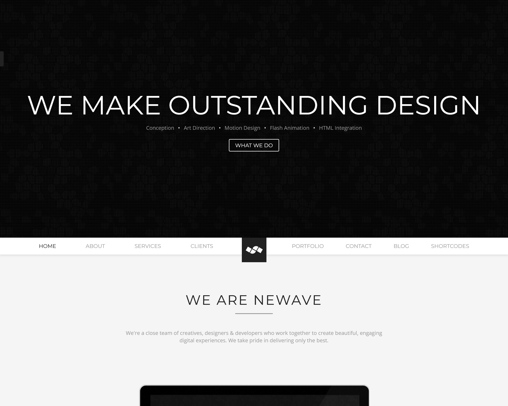 Newave WordPress Theme