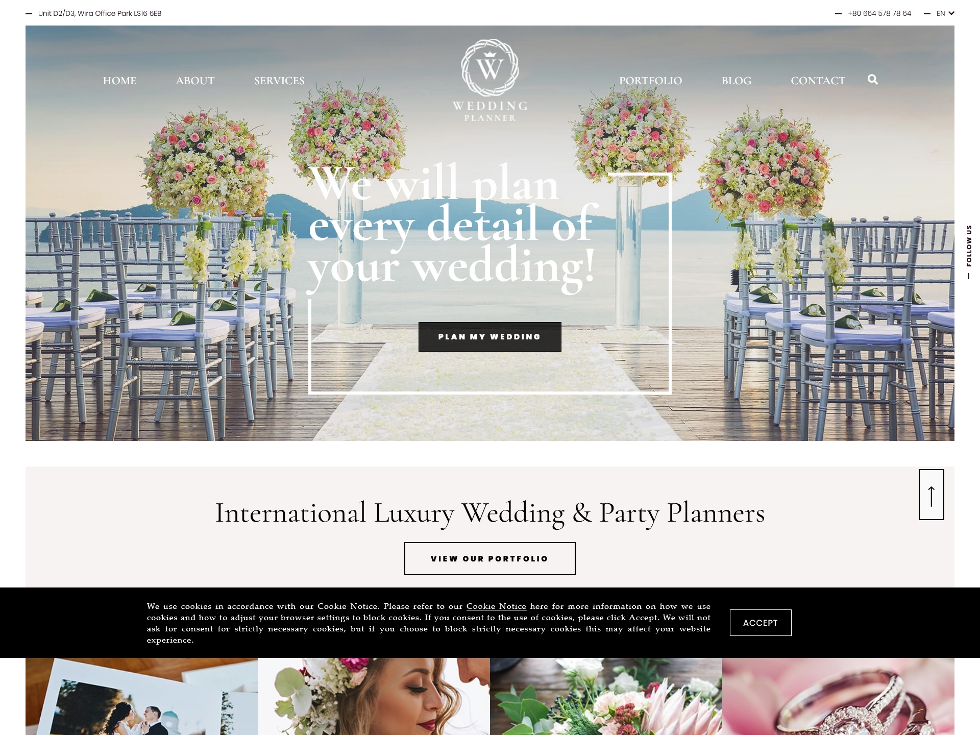 Wedding Planner Theme