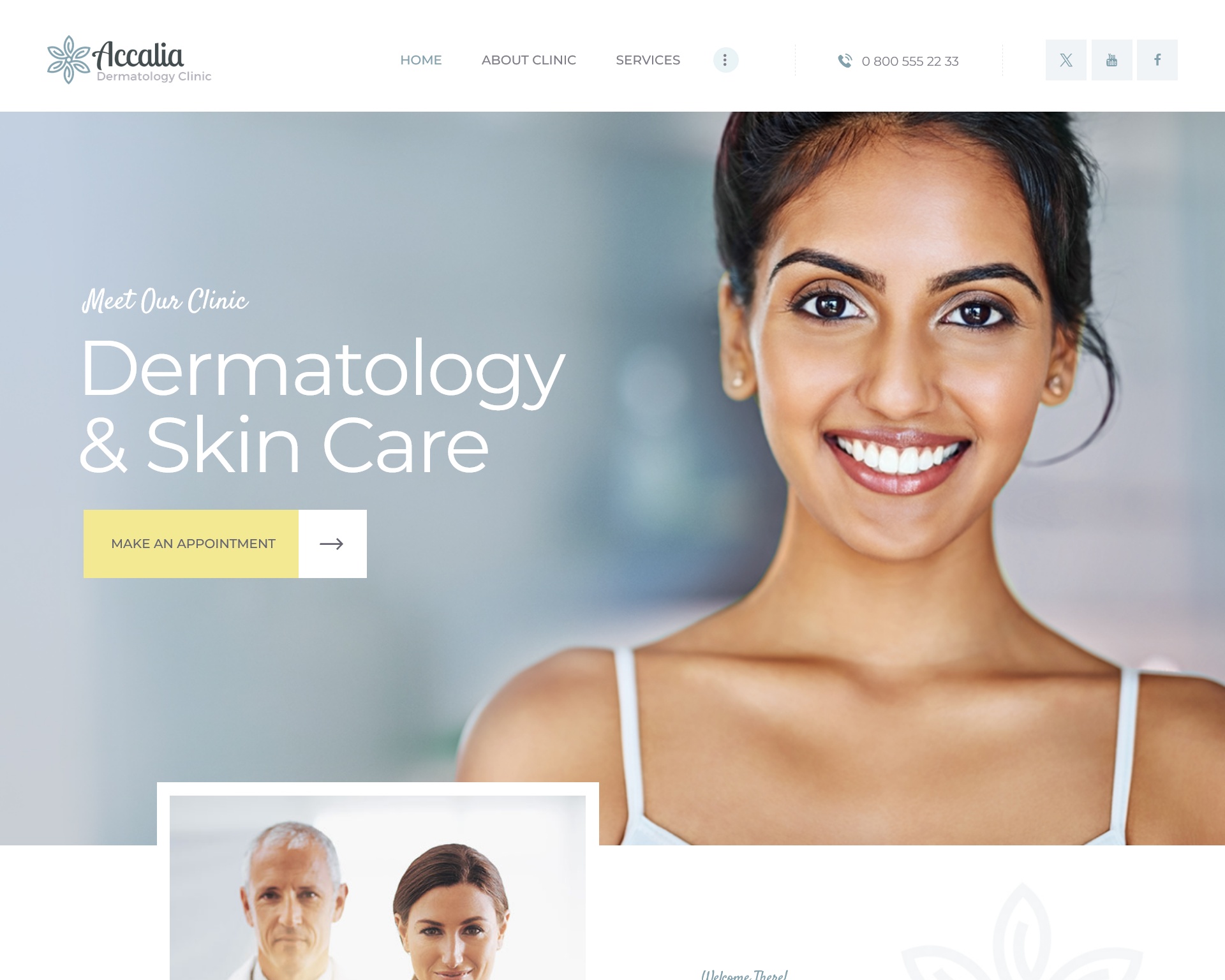 Accalia Clinic WordPress Theme