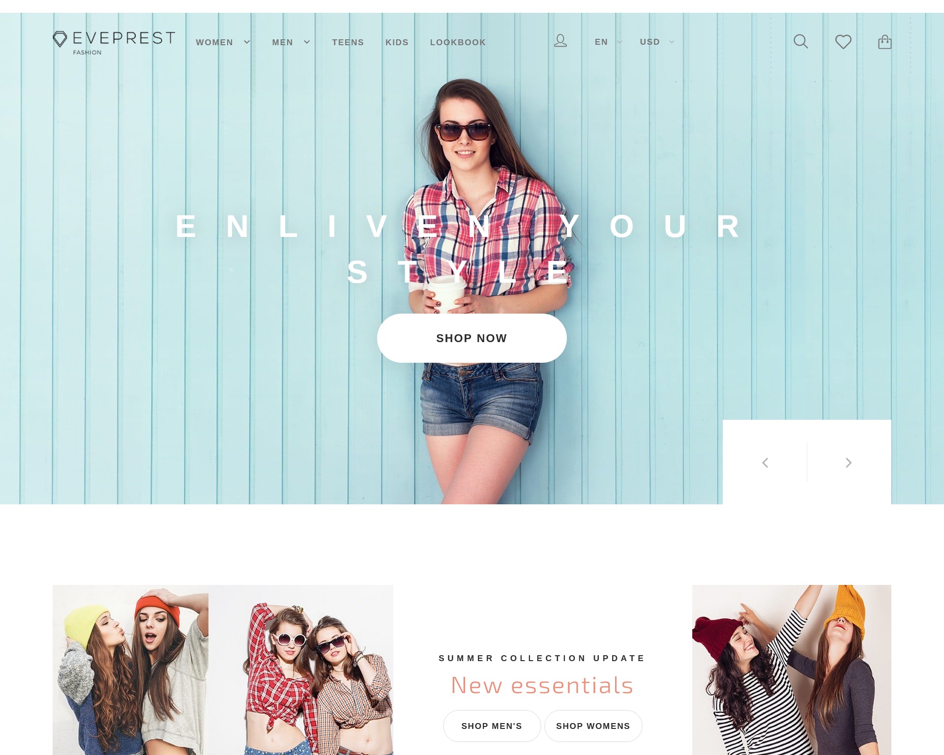 Eveprest
PrestaShop Multipurpose
Responsive Theme