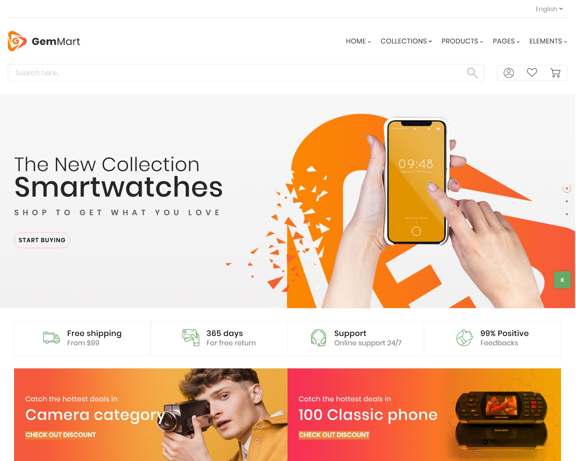 Gemmart Marketplace Multipurpose Magento 2 Theme