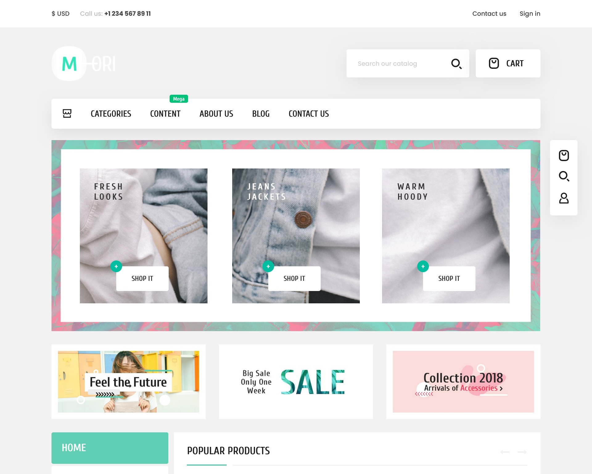 Modez Responsive PrestaShop Theme