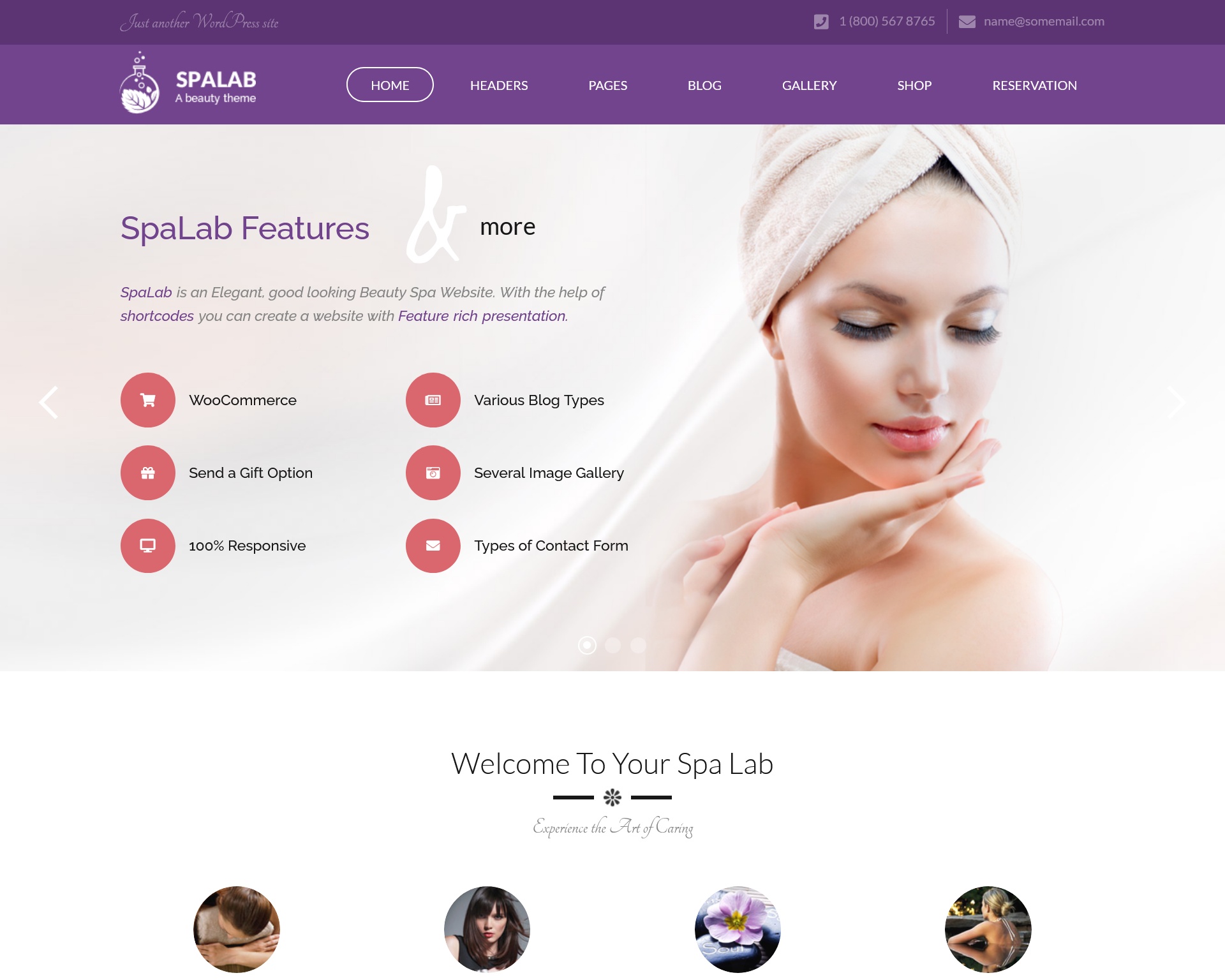 Spa Lab WordPress Theme