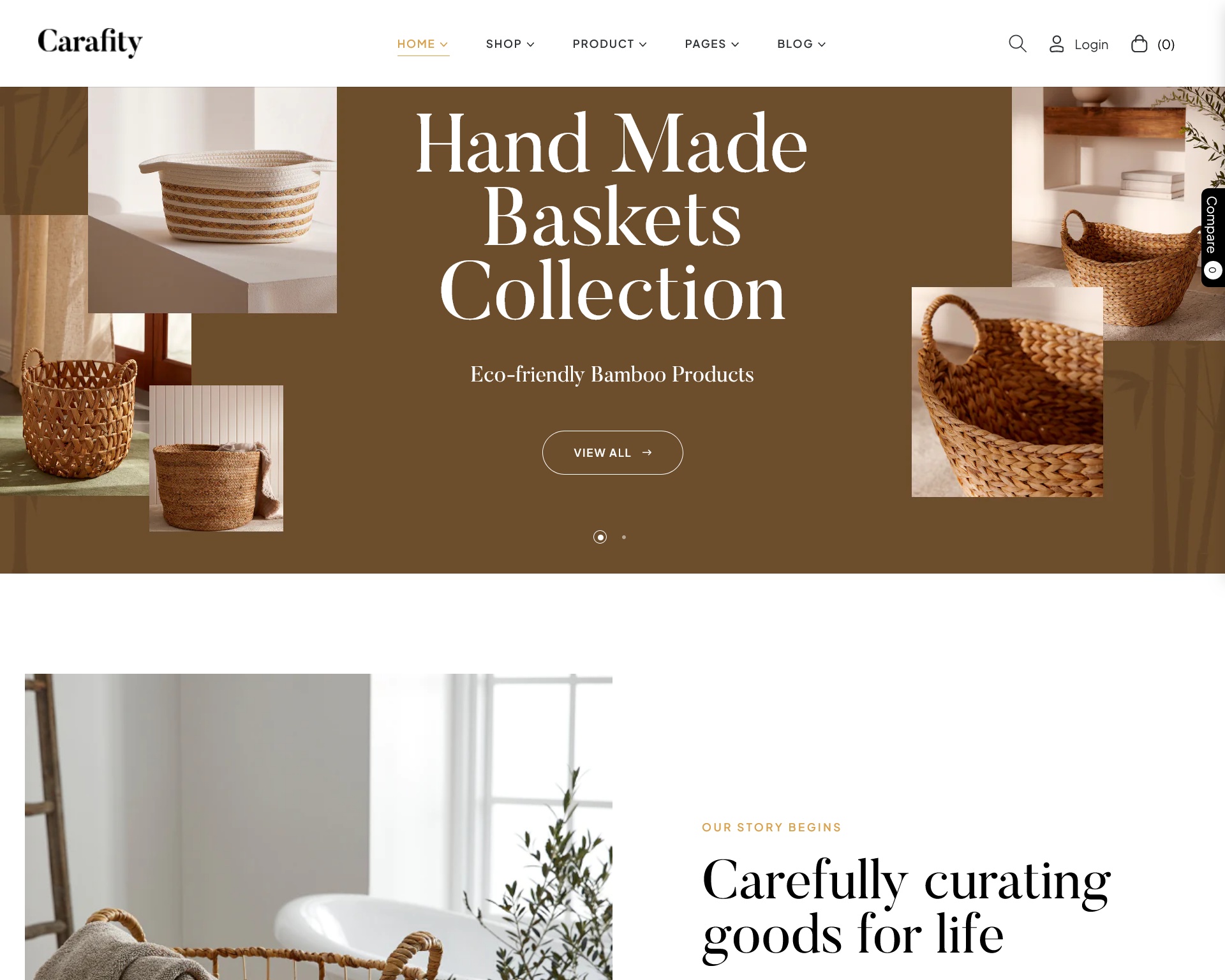 Vt Carafity Shopify Theme