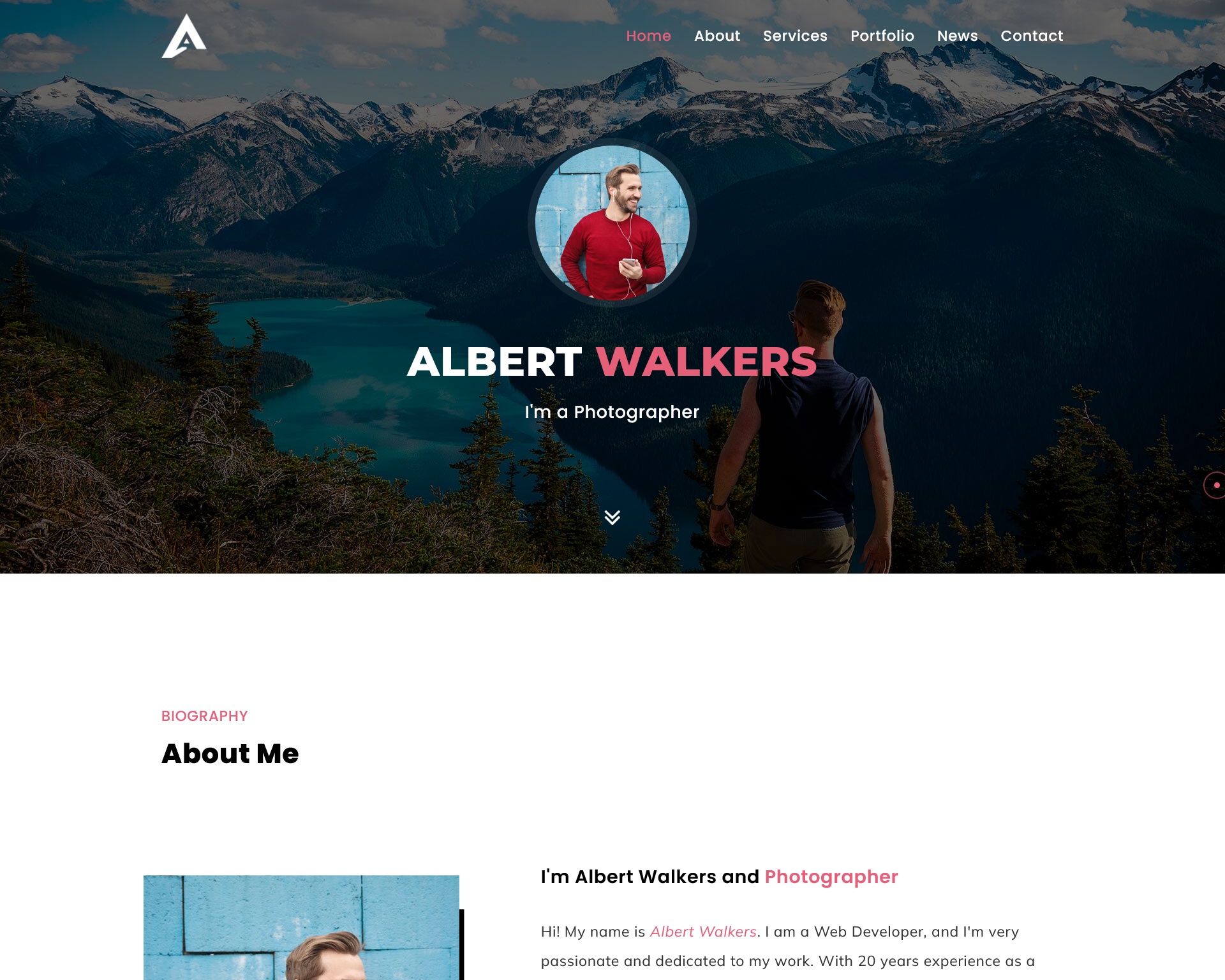 Arlo Personal Portfolio Template