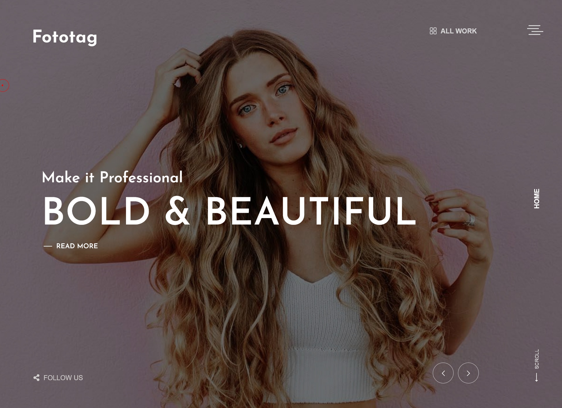 Fototag Photography WordPress Theme 