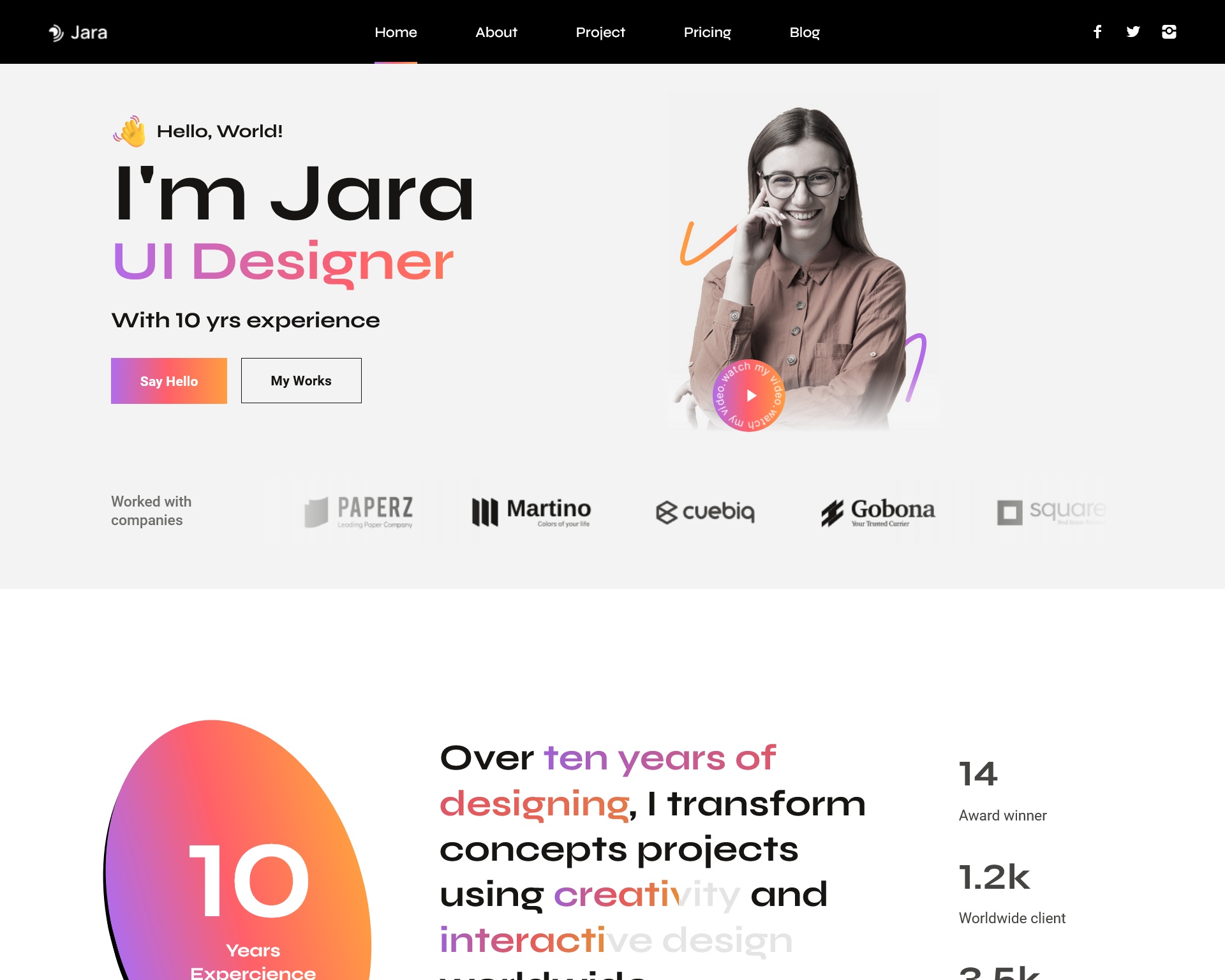 10 Best Personal Portfolio Templates