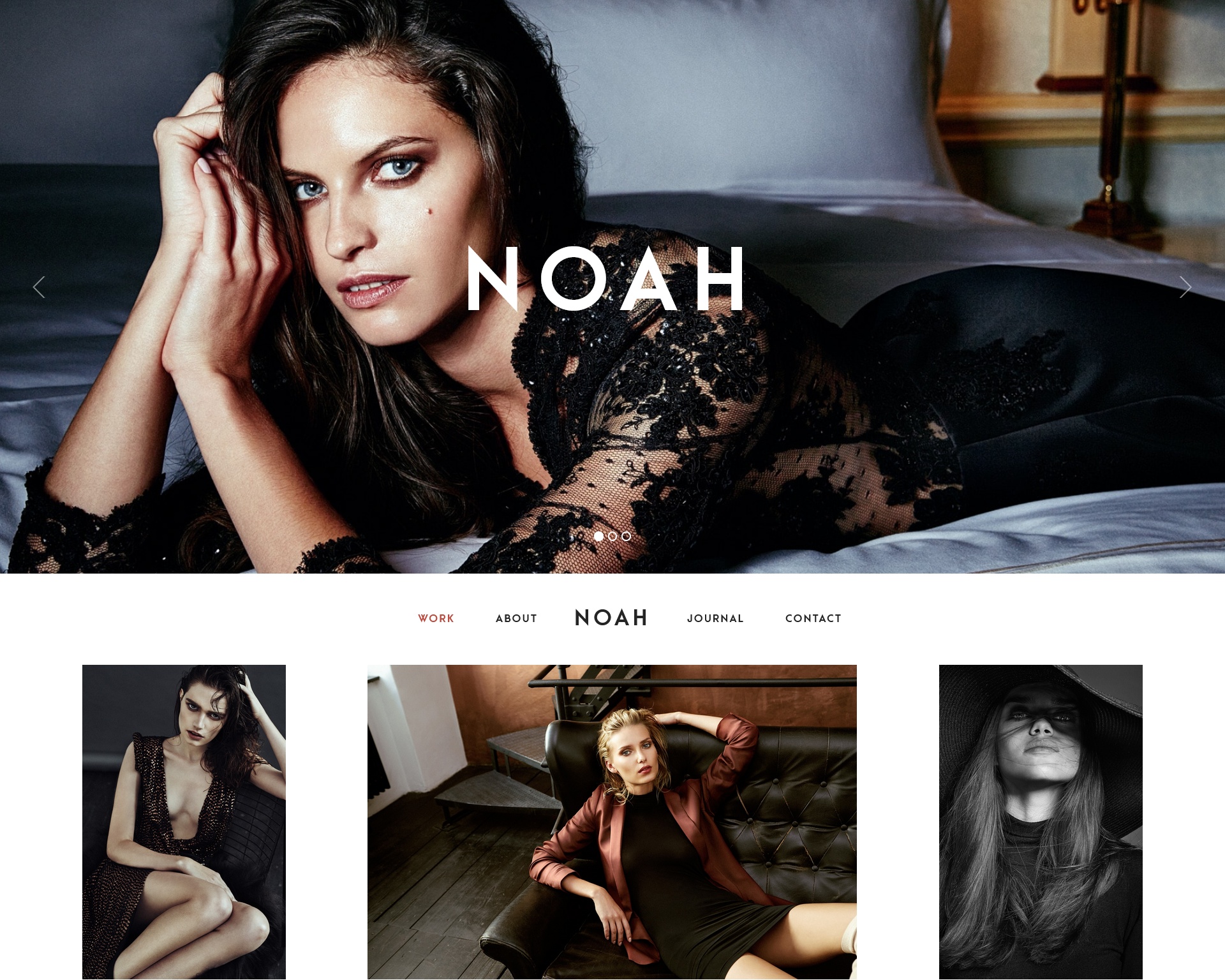 NOAH Photography WordPress Theme 