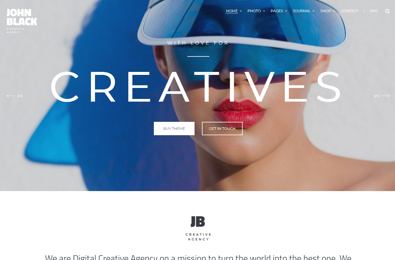 JohnBlack Photography Template