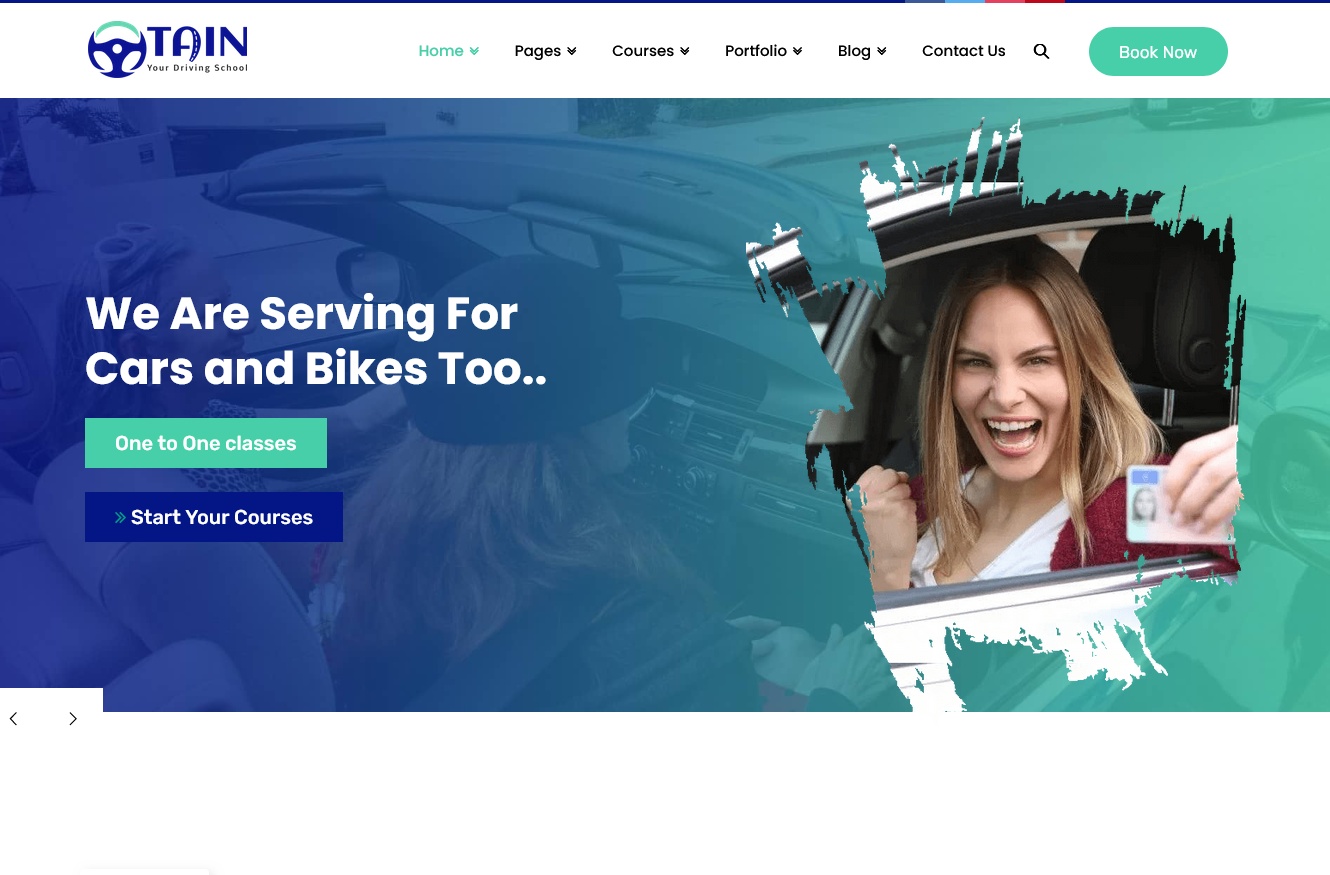 Tain WordPress Theme