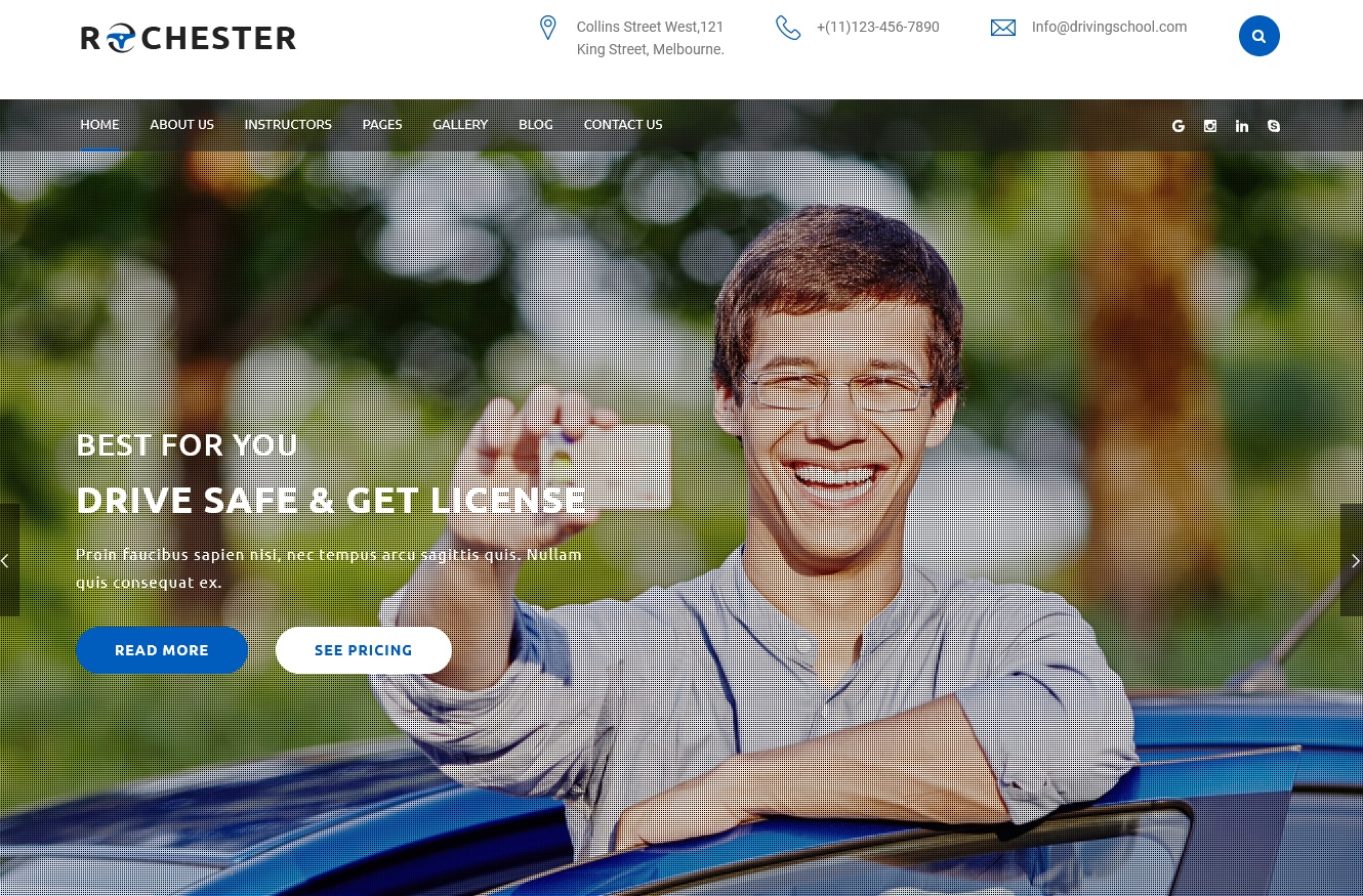 Rochester WordPress Theme