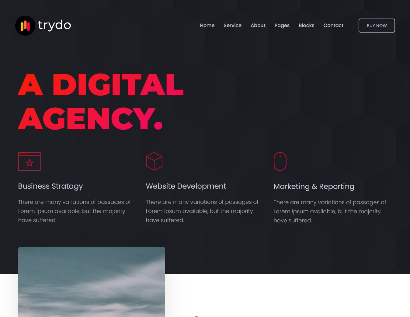 Trydo Creative Agency React Template